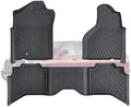 TPE Floor Mats for 2002-2008 Ram 1500 Crew Cab (Quad Cab) | for 2003-2009 Ram 2500/3500 Crew Cab All Weather Car Floor Liners Fit 2002-2008 Dodge 1500 Accessories Black by SANBAN-AXE