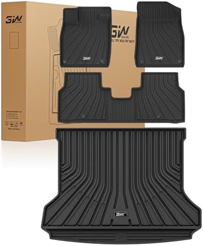 3W Floor Mats & Cargo Liner Fit for Volkswagen ID.4 2021-2026 by 3W