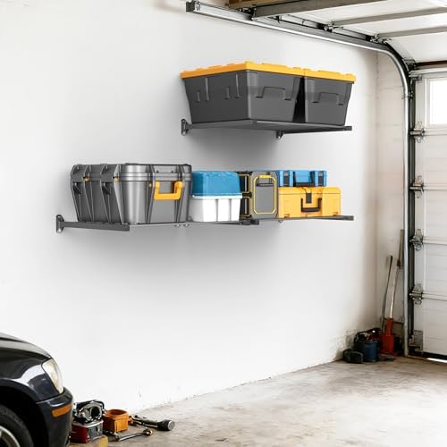 EVERHANGER Wall Mount Garage Storage Shelves Organizer Heavy Duty 33"x 24" - Image 7