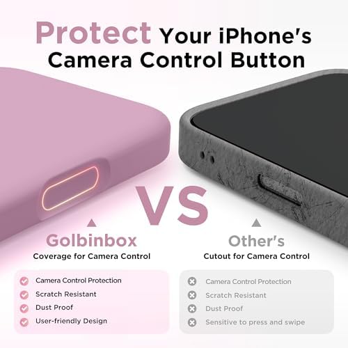 GolbinBox Magnetic for iPhone 17 Case, Silicone Cover, Roland Purple - Image 5
