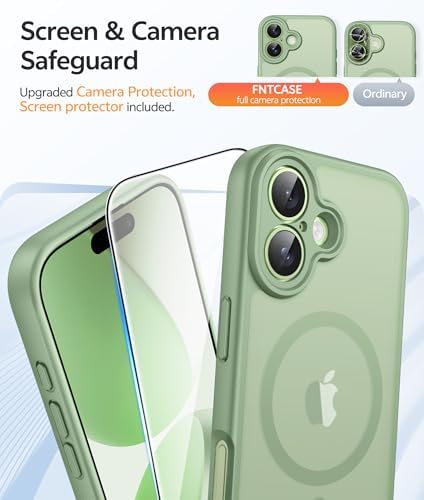 FNTCASE for iPhone 17 Case, Compatible with Magsafe, Glass Screen Protector - Image 4