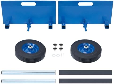 AIWFL Panel Dolly 1100LBS Door Dolly Cart with 10" Solid Wheels - Image 5