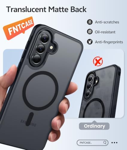 FNTCASE for Galaxy A37/A36 5G Phone Case, Fit for Magsafe, Screen Protector - Image 6