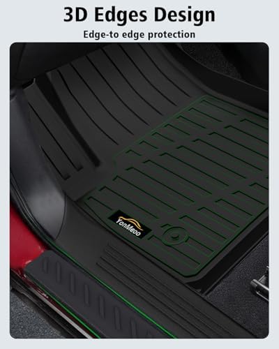 Floor Mats Custom for Jeep Grand Cherokee L 2021-2025 2026 Captain Chair - Image 3