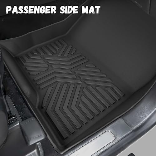 Floor Mats for Ford Edge 2015-2024, Custom Fit TPE All Weather Floor Liners, 1st & 2nd Row & Trunk Mat Edge SE, SEL, SEL Plus, Titanium, Sport, ST, ST-Line Accessories - Image 4