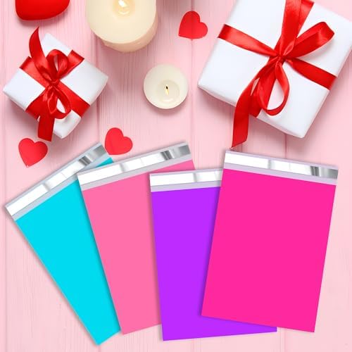14.5x19 Thank You Poly Mailers Variety Pack of 50, 13Pcs Each Color - Image 4