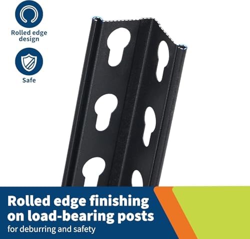 OUTLANE 5 Tier Garage Shelving Heavy Duty,2000 LBS Adjustable Rack Shelf - Image 5
