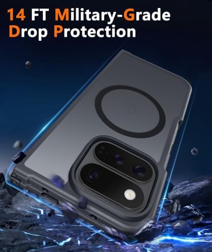 FNTCASE for Google Pixel 11 Pro Fold Case, Fit for Magsafe, Translucent - Image 4