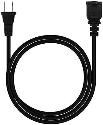 6FT Polarized US 2-Prong Male-Female Extension Power Cord - Image 5