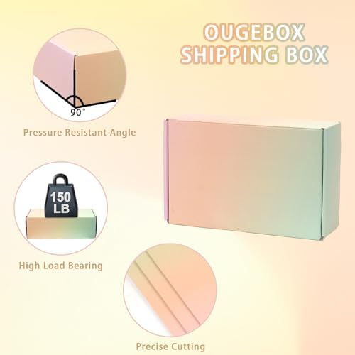 30 Pack 6x4x2 In Color Shipping Boxes - Image 4
