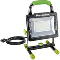 POWERSMITH 10,000 Portable LED Work Light with Metal Housing and Stand, Impact Resistant Lens, and 5 Year Warranty (PWLS100H) by PowerSmith