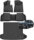 Wailtnb-Car Floor Mats & Cargo Trunk Liners Compatible for Hyundai Tucson 2022-2026 (Only Gas) All-Weather Rubber Mat Protection Black by Wailtnb