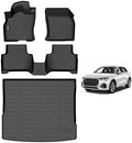 AIPOIL® Custom Fit Floor Mats & Cargo Liner for 2019-2025 Audi Q3, All-Weather Protection Waterproof Non-Slip Stain-Resistant Durable TPE Liners with High Edge & Easy Installation by AIPOIL
