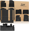 3W Floor Mats & Cargo Liner for Toyota Sienna 2021-2026 LE/XLE 8-Seat by 3W