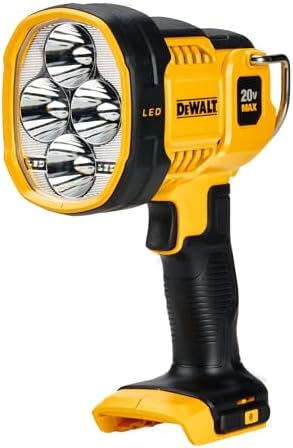 DEWALT 20V MAX LED Work Light, Handheld Spotlight with 508 Yard Distance, Pivoting Head, 1500 Lumens, Cordless, Battery Not Included (DCL043) - Image 3