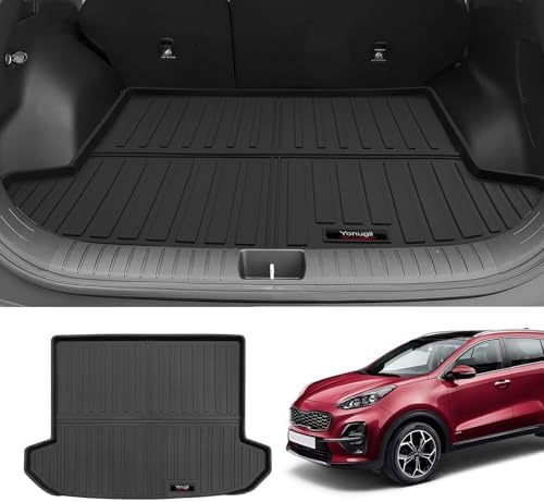 Custom for 2017-2022 Kia Sportage Cargo Mats Trunk Liner All Weather TPE Protection Mat Accessories (for 2017-2022 Kia Sportage) - Image 2