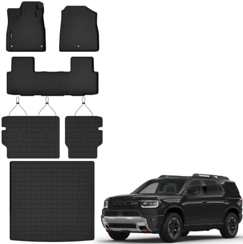 AUXKO All Weather Floor Mats Cargo Mat Backrest Mat for Honda Passport 2026 by AUXKO