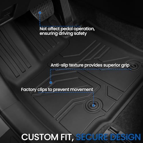 Floor Mats for Toyota RAV4 2026 Hybrid (Not Fit PHEV/Subwoofer) - Image 3