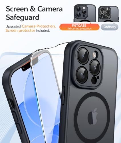 FNTCASE for iPhone 13 Pro Max Case, Fit for Magsafe, Full Camera Protection - Image 4