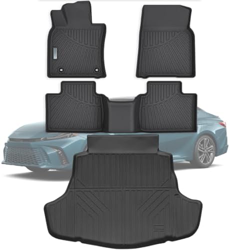 Floor Mats & Trunk Mat for 2025 2026 Toyota Camry by SANBAN-AXE