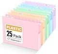 Sooez Extra Capacity Plastic Hanging File Folders, File Organizer by Sooez