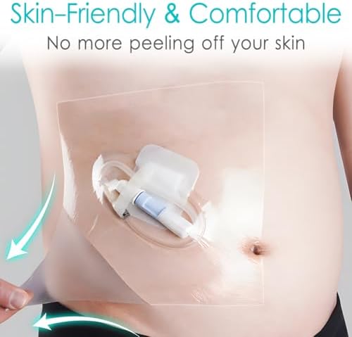 Waterproof Dialysis Catheter Shower Cover Large Coverage Shields for Peritoneal Dialysis Port Accessories PD Chest Catheter Central PICC Line Feeding Tube 12"x12"(Pack of 25) - Image 5