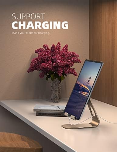 Lamicall iPad Stand Adjustable Tablet Holder, Sturdy Aluminum, Multi-Angle - Image 4