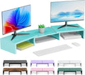 Dual Monitor Stand Riser by OUTIOE