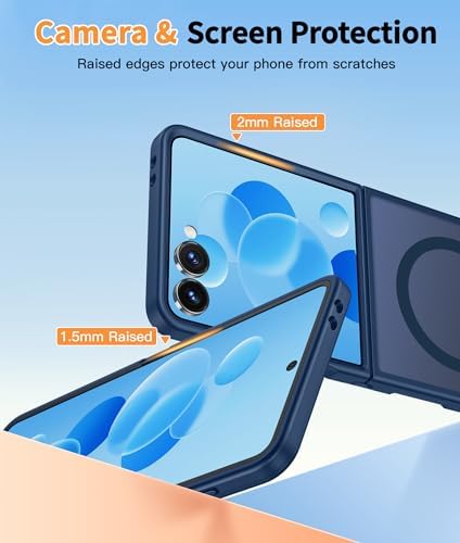 FNTCASE for Samsung Galaxy Z Flip 7 Case, Fit for Magsafe, Screen Protector - Image 5