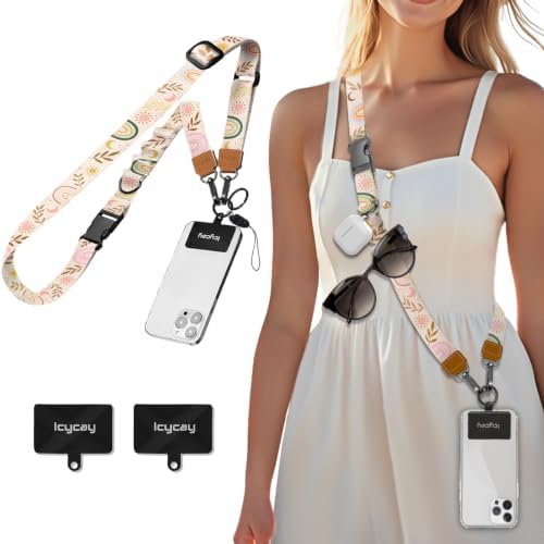 Icycay Phone Lanyard Crossbody Strap Neck Adjustable Teacher Women Boho by Icycay