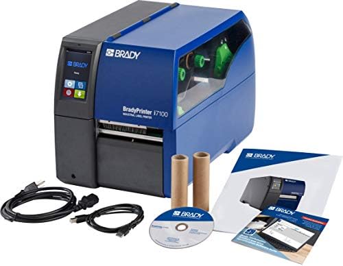 Brady i7100 300dpi Industrial Label Printer - Heavy-Duty Sign and Label Maker - 149050 by BradyCorp