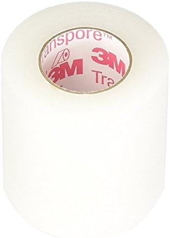 3M™ Transpore™ Surgical Tape 1527-3, 3 inch x 10 yard (7,6cm x 9,1m), 4 rolls/box by 3MIndustrial