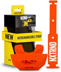 Nxtrnd One Pro Football Mouth Guard, Interchangeable Strap, Fits Adult & Youth (Orange) by NXTRND