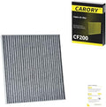 CARORY Cabin Air Filter w/Activated Carbon for Jeep Cherokee 2.4L/3.2L (2014-2020，Not Fit Grand Cherokee) & Chrysler 200 (2015-2017), OE# 68223044AA, CF12000, CF200 by Carory