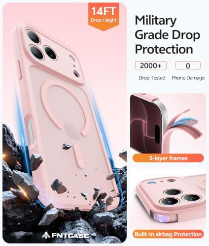 FNTCASE for iPhone 18 Pro Max Case/iPhone 17 Pro Max Case, Screen Protector - Image 6