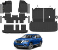 Floor Mats & Cargo Mat with Backrest Mat for Nissan Pathfinder 2013-2020 by YonMeoo