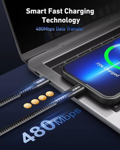 USB C to C Cable 60W [2Pack 3FT], USBC to USBC Fast Charging Cable for - Image 3