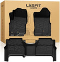 LASFIT Floor Mats for Nissan Frontier Crew Cab 2009-2021 (Not Fit King Cab) by LASFIT