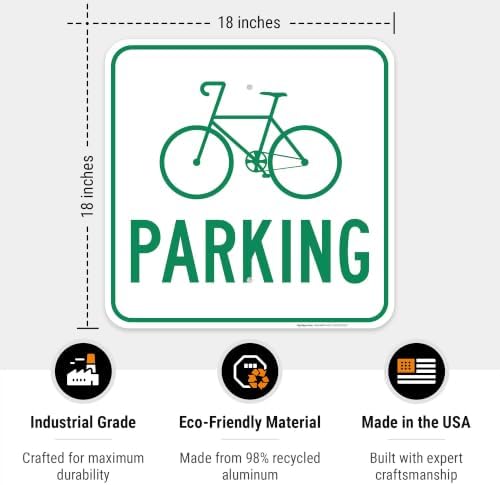Bike Parking Sign, - Image 3