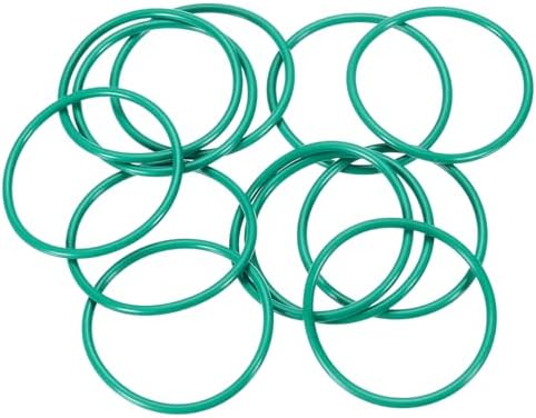12pcs Fluorine Rubber O-Rings 42mm OD 37mm ID 2.5mm Width by Unknown
