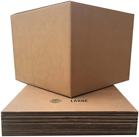 Large Moving Boxes 20'' x 20'' x 15'' (Pack of 6), Corrugated Cardboard Boxes for Packing, Shipping & Moving - Image 3