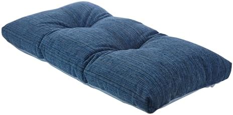 Klear Vu The Gripper Non-Slip Tufted Bench Cushion for Indoor Furniture, Assembled in USA, Entryway Storage, Bay Window, Corner Nook or Piano Seat, 30 Inches, Chenille Saphire - Image 5