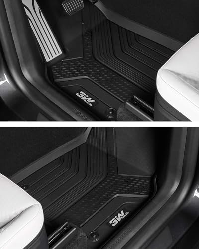 3W 2025 2026 Tesla Model Y Juniper Only for 5 Seat Floor Mats - Image 5