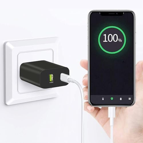 2 Pack USB C Charger Block, Dual Port Type C Wall Charger Fast Charging - Image 5