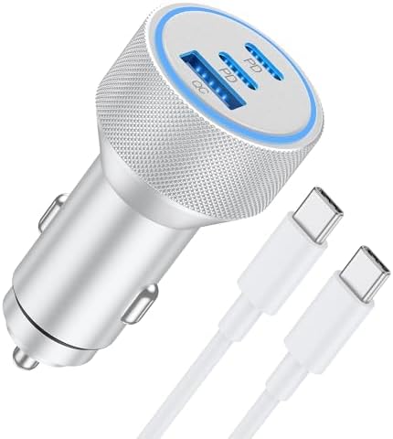 for iPhone 18/17/16/15 Pro Max/Duo Car Charger, 67W Fast USB C Car Charger by WODENTA