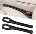 Car Seat Gap Filler Organizer 2 PCS Black Universal Seat Gap Plug Blocker Anti-Drop Console Catcher Phone Keys Storage for Car Truck SUV Auto Accessories Style3 by Unknown