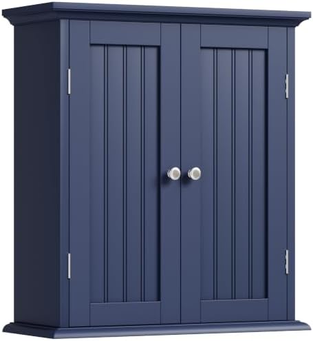 ChooChoo Bathroom Wall Cabinet with 2 Doors, Over The Toilet by ChooChoo