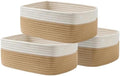 KALLAX Small Woven Storage Basket for Organizing, 13.5x9.5x5 inches, 3 Pack by KALLAX