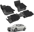 3W Floor Mats with Carpets for Mercedes Benz C-Class 2015-2021 by 3W
