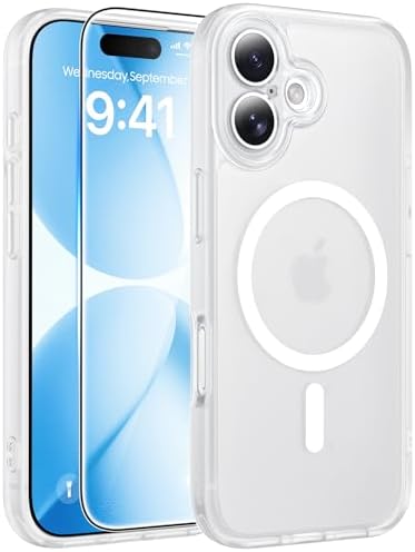 FNTCASE for iPhone 17 Case, Compatible with Magsafe, Glass Screen Protector by FNTCASE